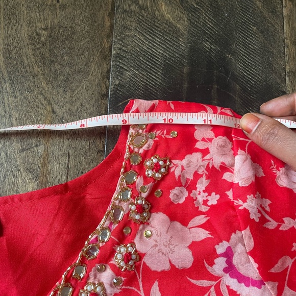 NWOT Anarkali salwar set - Picture 3 of 7